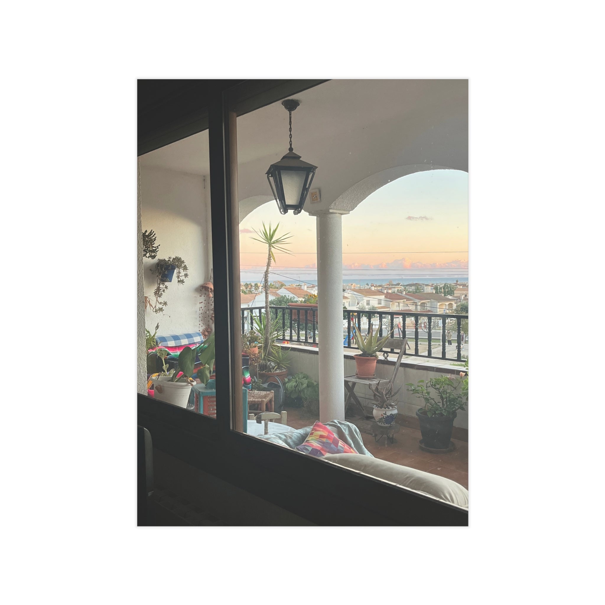 English Lady's Art House in South of Spain - Art Print