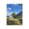 Tiny House in the French Alps - Art Print